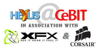 CEBIT 2005 – In Association with XFX and Corsair