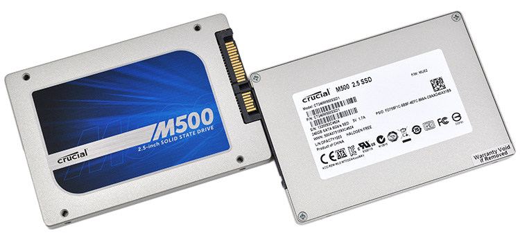 Crucial M500 960GB SATA 2.5-Inch 7mm (with 9.5mm adapter) Internal