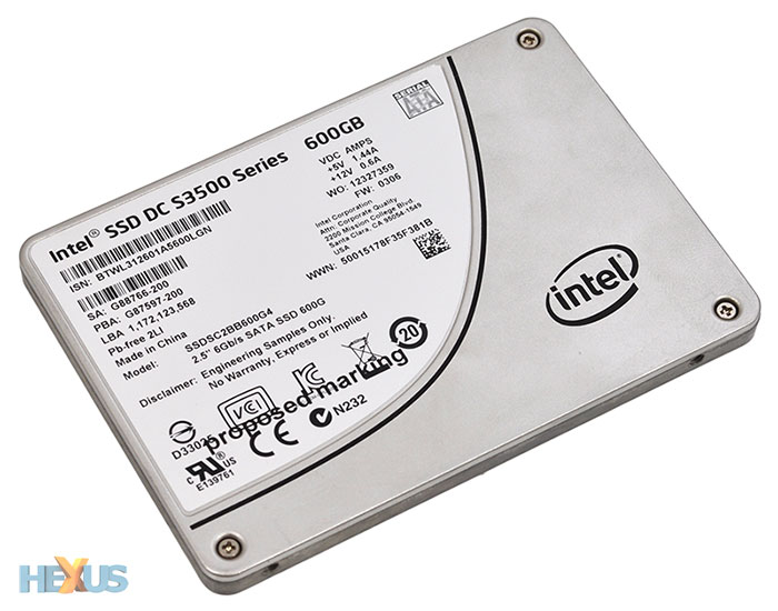 Intel SSD DC S3500 Series (600GB 