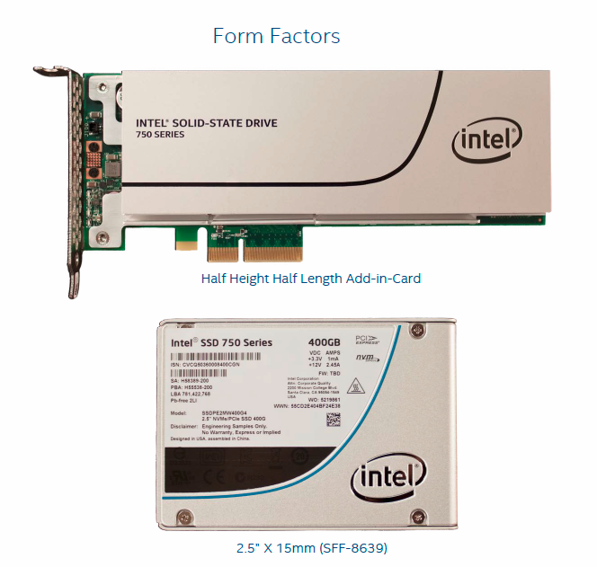 SSD 750 Series 1.2TB インテル 【ポイント10倍】 - 拡張カード