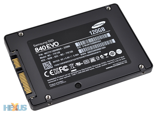 Review: Samsung SSD 840 (120GB) - Storage HEXUS.net