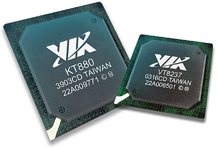 Two chip chipset picture