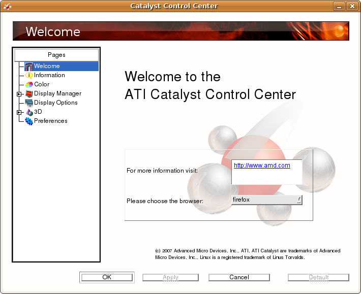 Catalyst Control Centre Linux Edition