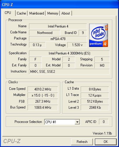 4GHz Intel Pentium 4 Extreme Edition