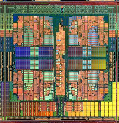 AMD Barcelona - die shot