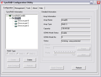 SyncRAID Array