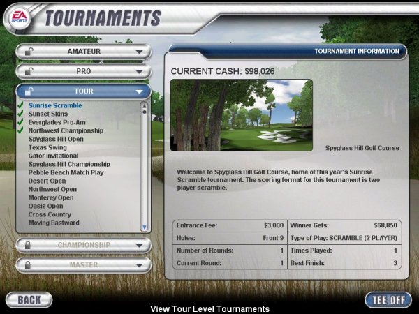 You want tournaments? There's enough here to keep you going until the summer!