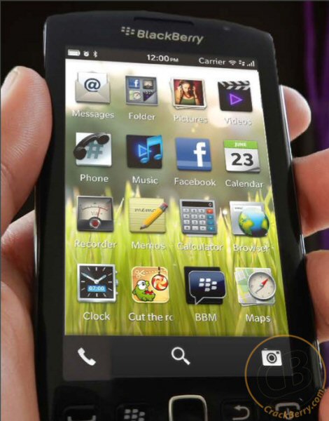 BlackBerry X10 gets shown off in leaked pictures - CNET