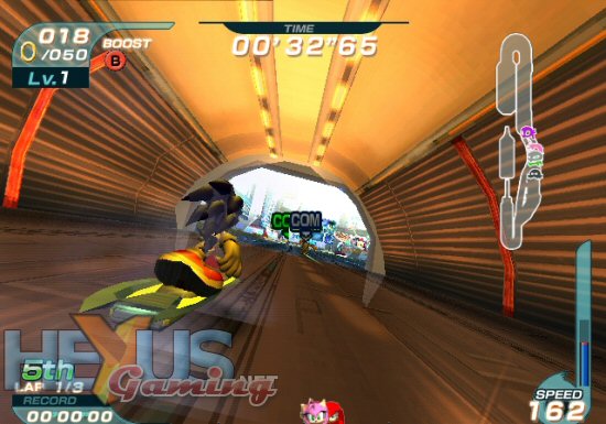 Maratona Sonic: Sonic Riders (Game Cube, PlayStation 2, Xbox, Windows)