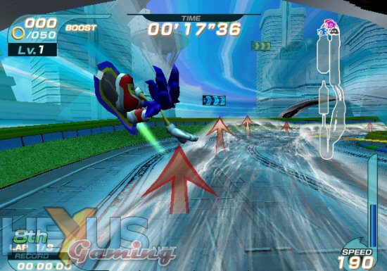 Maratona Sonic: Sonic Riders (Game Cube, PlayStation 2, Xbox, Windows)