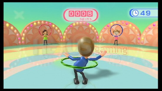 Wii fit plus clearance hula hoop