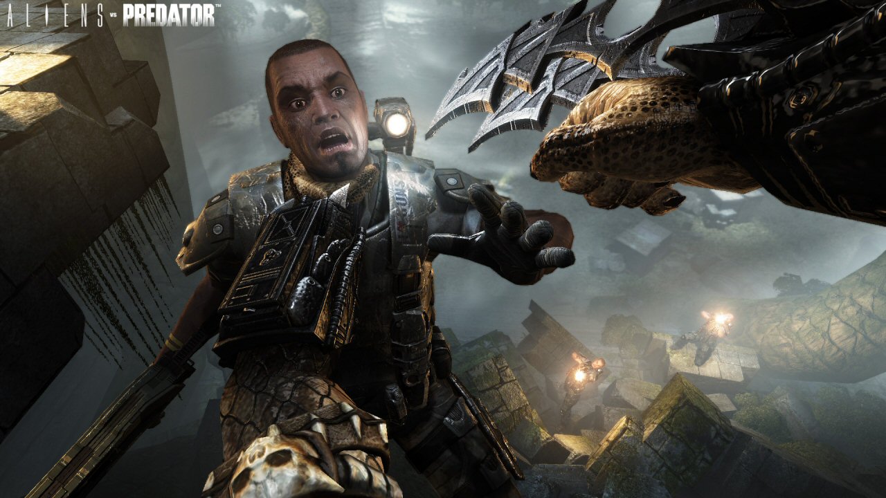 Aliens vs. Predator Xbox 360 Gameplay - Predator Killstreak (360) 