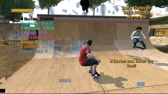 skateboarding games xbox