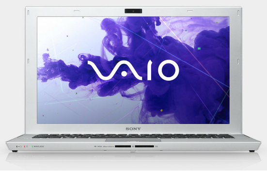 sony vaio laptop white