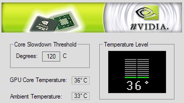 Card temperature