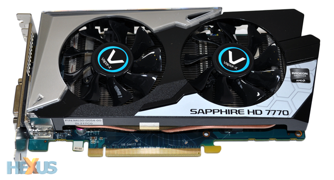 Review Sapphire HD 7770 Vapor X OC Edition Graphics HEXUS