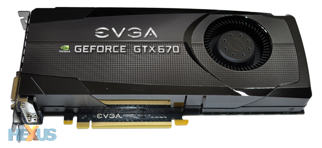 グラフィックカードEVGA GTX670 FTW