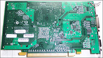 NV43 6200 128MB rear