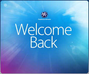 psn welcome back