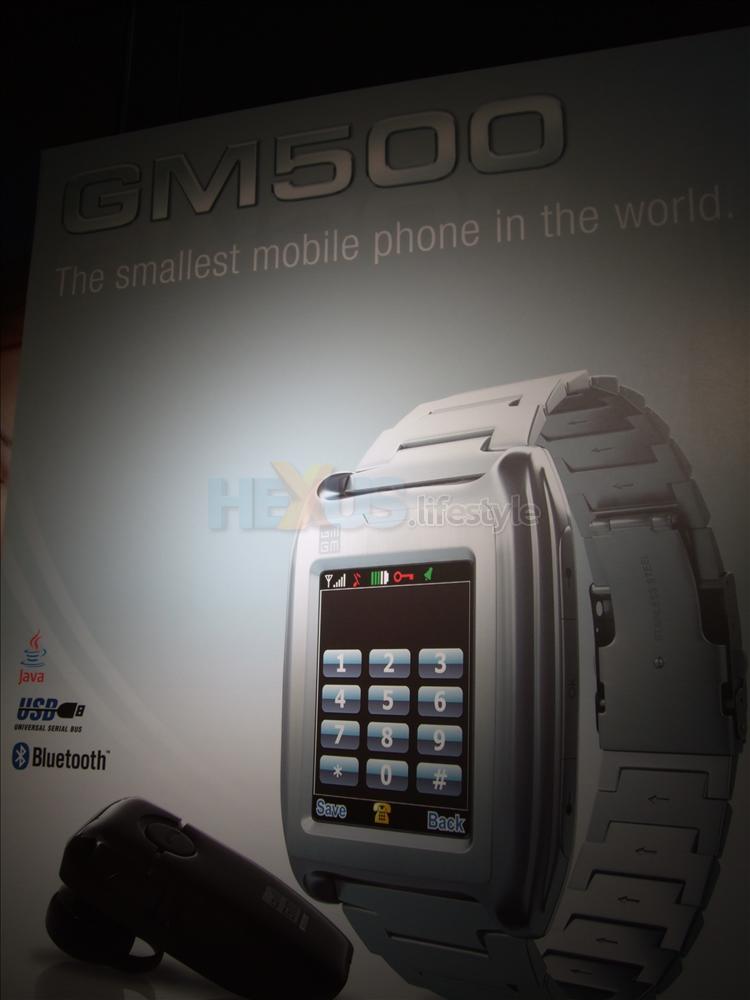 General Mobile watch is smallest mobile phone in the world ...