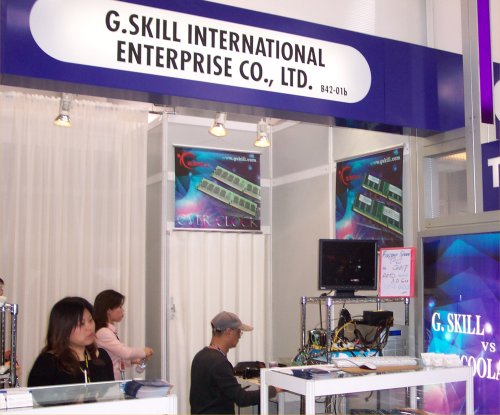 G.Skill Booth