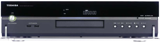 Toshiba HD-XA1 HD DVD player front open