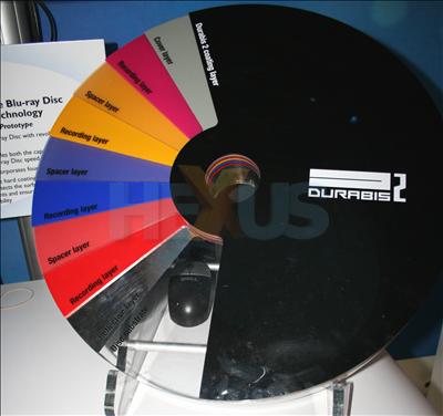 TDK four-layer Blu-ray Disc