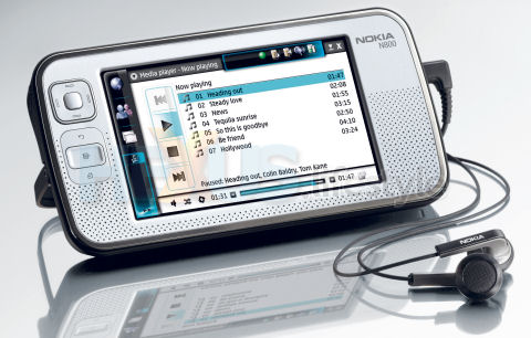 Nokia N800 - media player