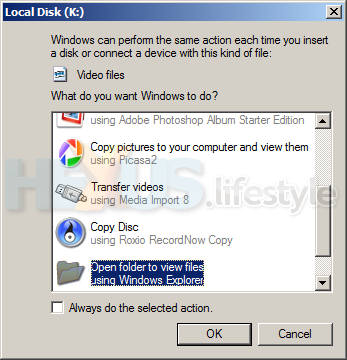 Windows allocating a drive letter to the hybrid