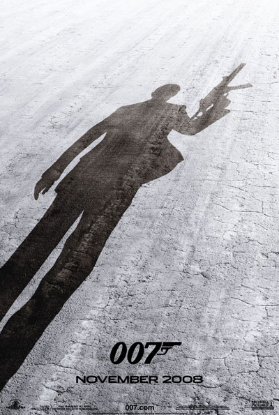 Quantum of Solace teaser poster