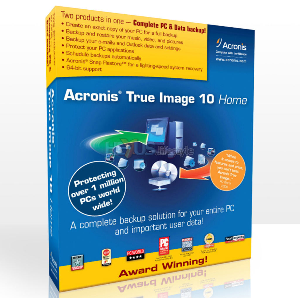 products and update acronis true image