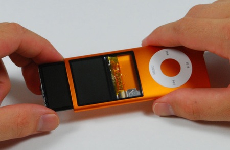 Apple's new Nano: remove the LCD from under its glass cover