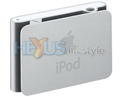Second-gen iPod Shuffle rear
