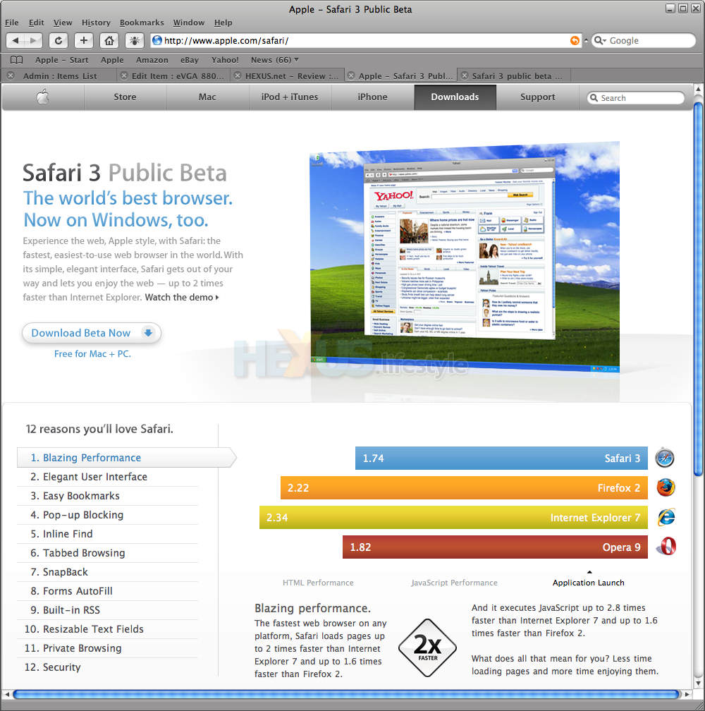 New history viewer utility for Safari Web browser
