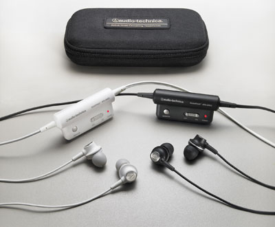 ATH-ANC3 QuietPoint active noise-cancelling headphones