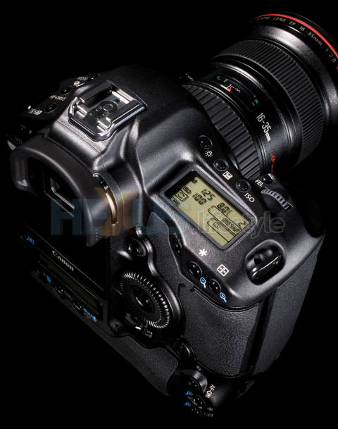 Canon EOS-1D Mark III top
