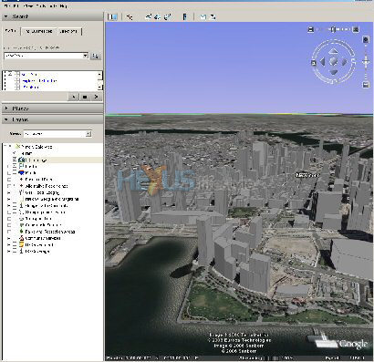 Google Earth New York 3D buildings on