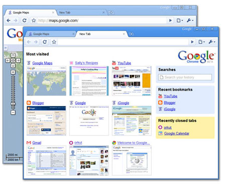 Google Chrome - a fresh take on the browser