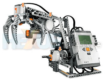LEGO Mindstorms NXT - RoboArm configuration