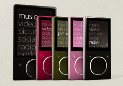 Microsoft try again Zune 2 launches in the USA Audio Visual News 