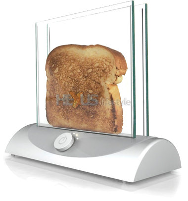 Transparent toaster