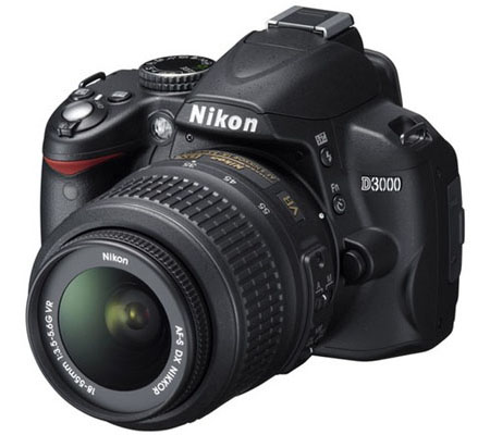 Nikon's D3000 DSLR aims to simplify professional photography