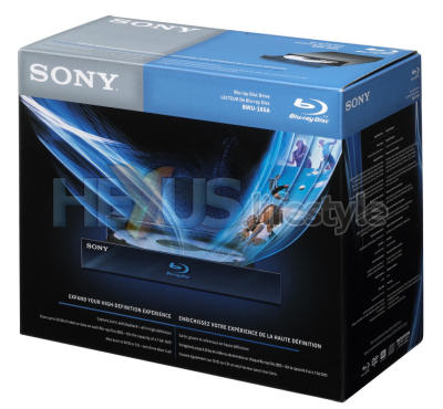 Sony BWU-100A Blu-ray Disc burner - retail box