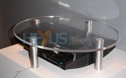 PS3 under glass at Stuff show