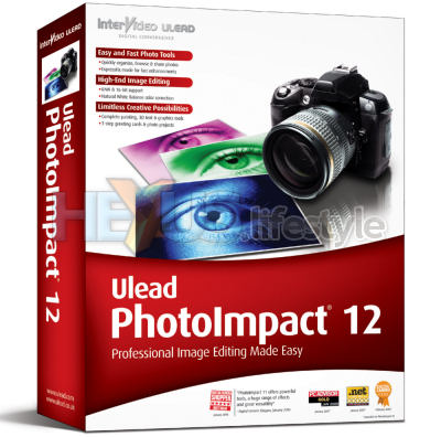 Ulead PhotoImpact 12 retail box
