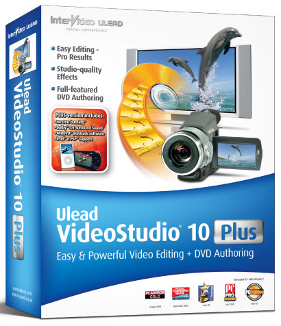 Ulead VideoStudio 10 Plus boxshot