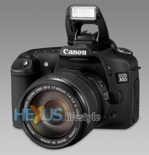 Canon EOS 30D with 17-85mm lens