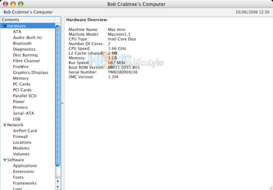 Apple System Profile Overview