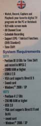 Specification and requirements
