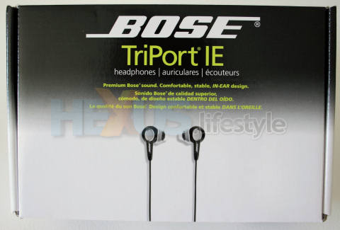 Bose TriPort IE retail box